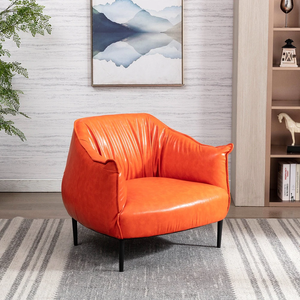 Orange Almeda Accent Chair