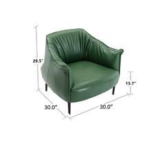 Green Almeda Accent Chair