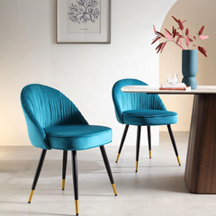 Teal Momence Accent Chair