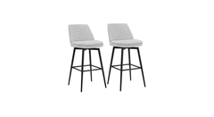 White Color Mccain Bar Stool