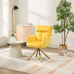 Yellow Gerlec Swivel Chair