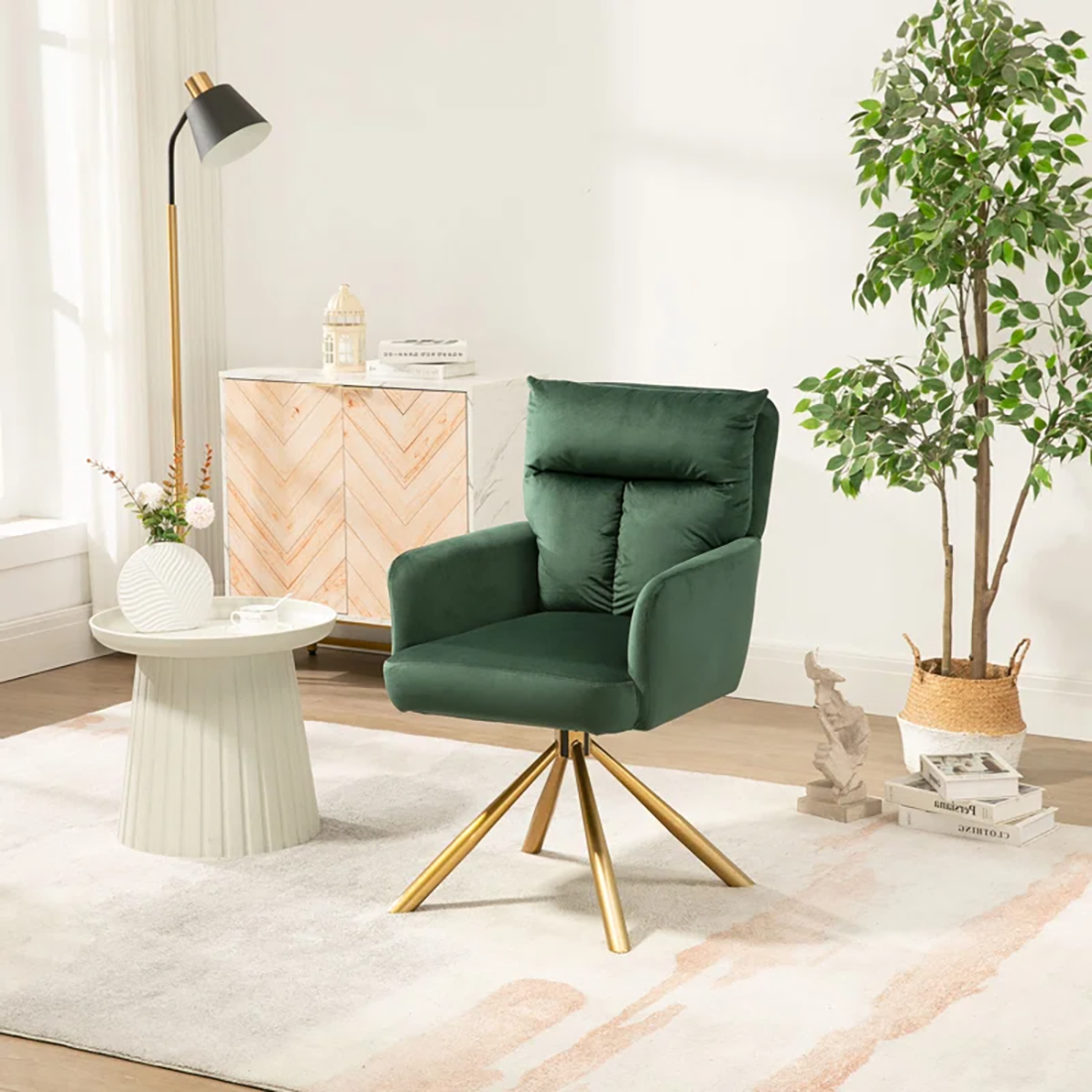 Green Gerlec Swivel Chair