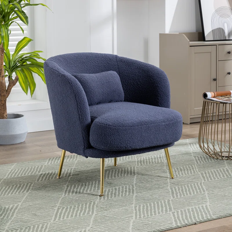 Blue Citium Accent Chair