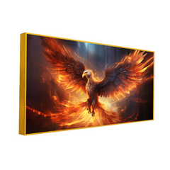 Spiritual Phoenix Vaastu Canvas Wall Paintings