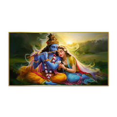 Divine Radha Krishna Wall Art – Eternal Love Collection