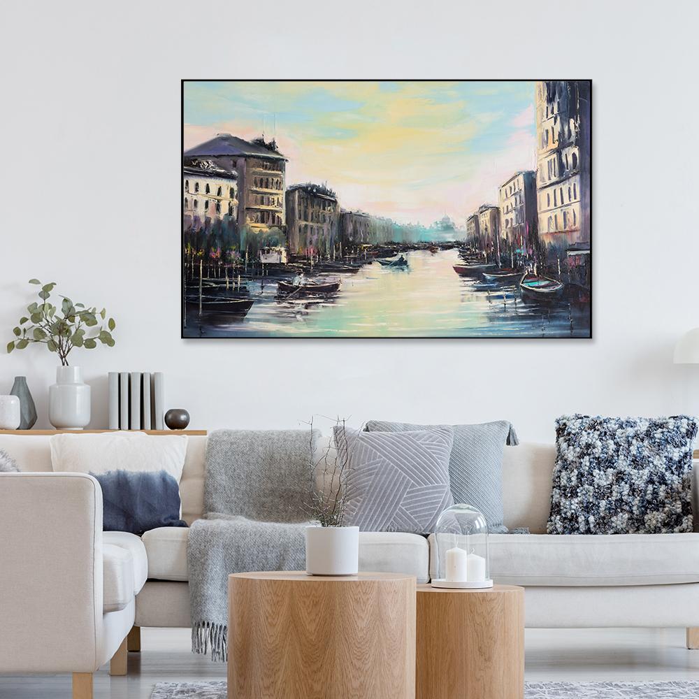 City of Canals  Framed Wall Art