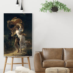 The Storm by Pierre Auguste Cot Framed Wall Art