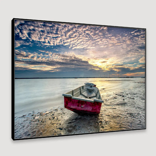 Scenic Lake View Framed Wall Art