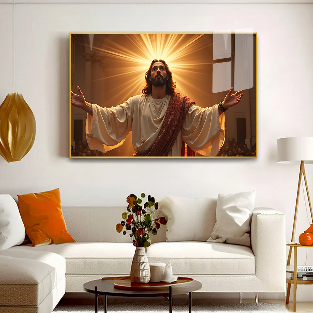 Graceful Moments Jesus Acrylic Wall Paintings & Art