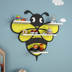 Honey Bee Wooden Kids Shelf