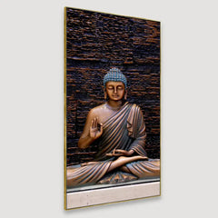 Meditating Buddha Canvas Wall Painting Clearance Sale