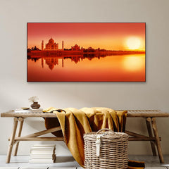 "Taj Mahal- The Seven Wonder" Framed Wall Art