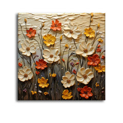 Vibrant Garden Colorful Wall Decor Clearance Sale