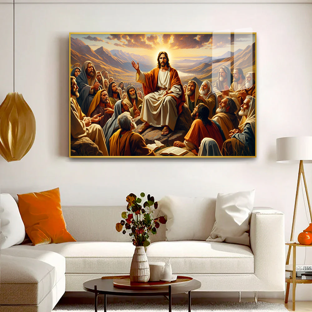 Peaceful Presence Jesus Acrylic Wall Paintings & Art