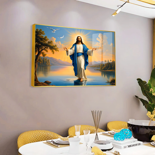 Eternal Love Jesus Acrylic Wall Paintings & Art