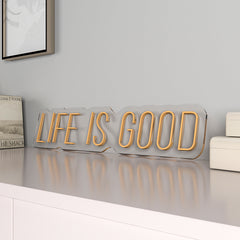 Life is Good LED Neon Light (Available in Multiple Colors)