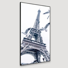 Monochromatic Eiffle Tower Framed Wall Art