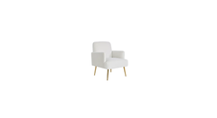 Cream Esme Accent Chair