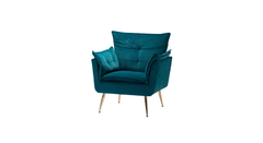 Teal Fyn Accent Chair