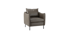 Grey Lucas Accent Chair