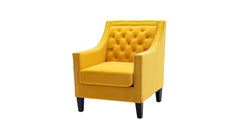 Yellow Asaria Accent Chair