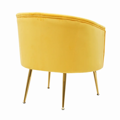 Yellow Jiba Accent Chair