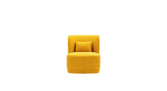 Yellow Deeda Barrel Chair