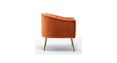 Orange Jella Accent Chair