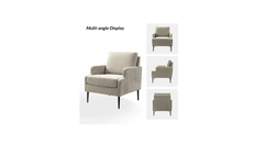 Beige Damone Accent Chair