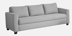 Luxury Fabric 3 Seater Sofa in Light Grey Colour