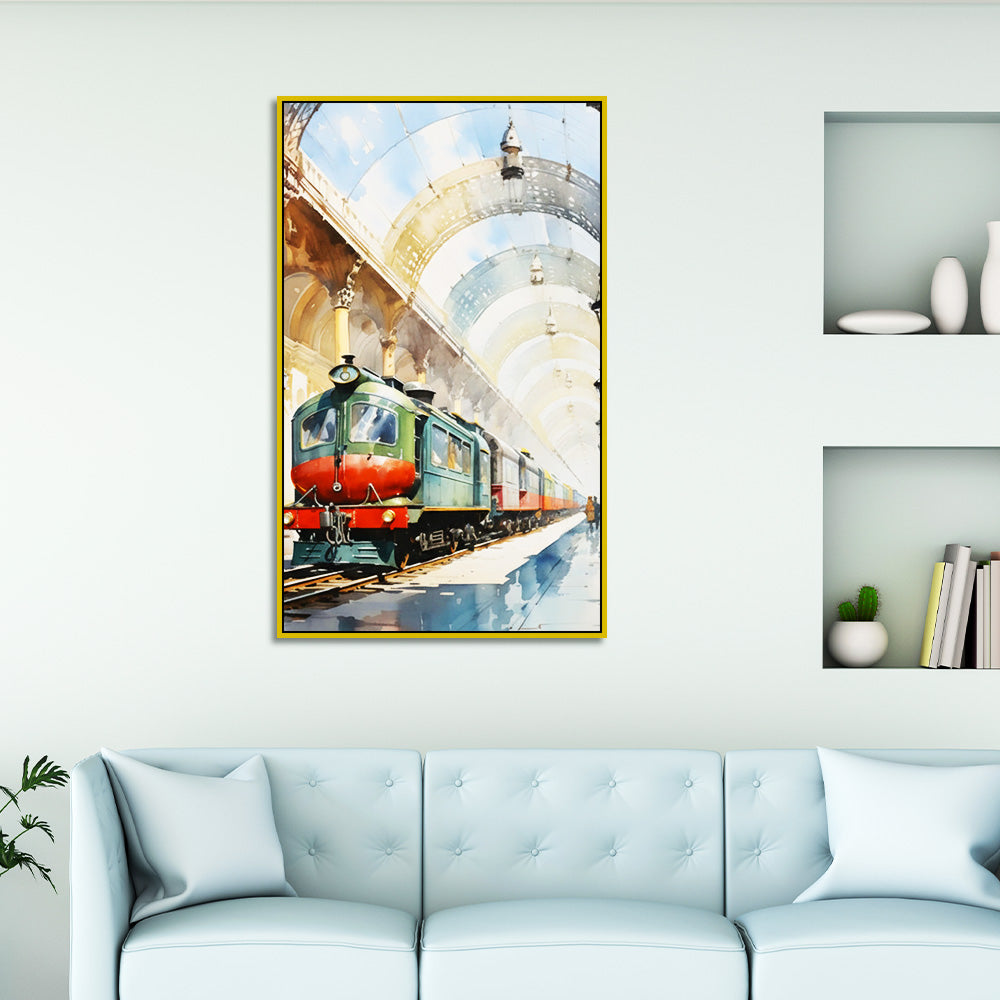 Victoria Station by Vintage London