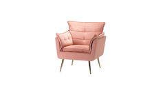 Pink Fyn Accent Chair