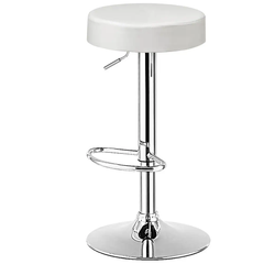 White  Linon Bar Stool