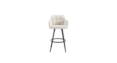 White Color Cayden Bar Stool