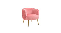 Peach Leiser Accent Chair