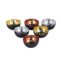 Eye Shape Tealight Holders Set of 6