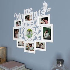 Moments White Hanging Photo Frame