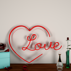 Love Heart Neon Light (Available in Multiple Colors)