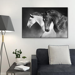 Majestic Stallions Framed Wall art