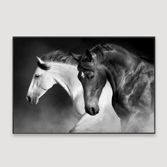 Majestic Stallions Framed Wall art