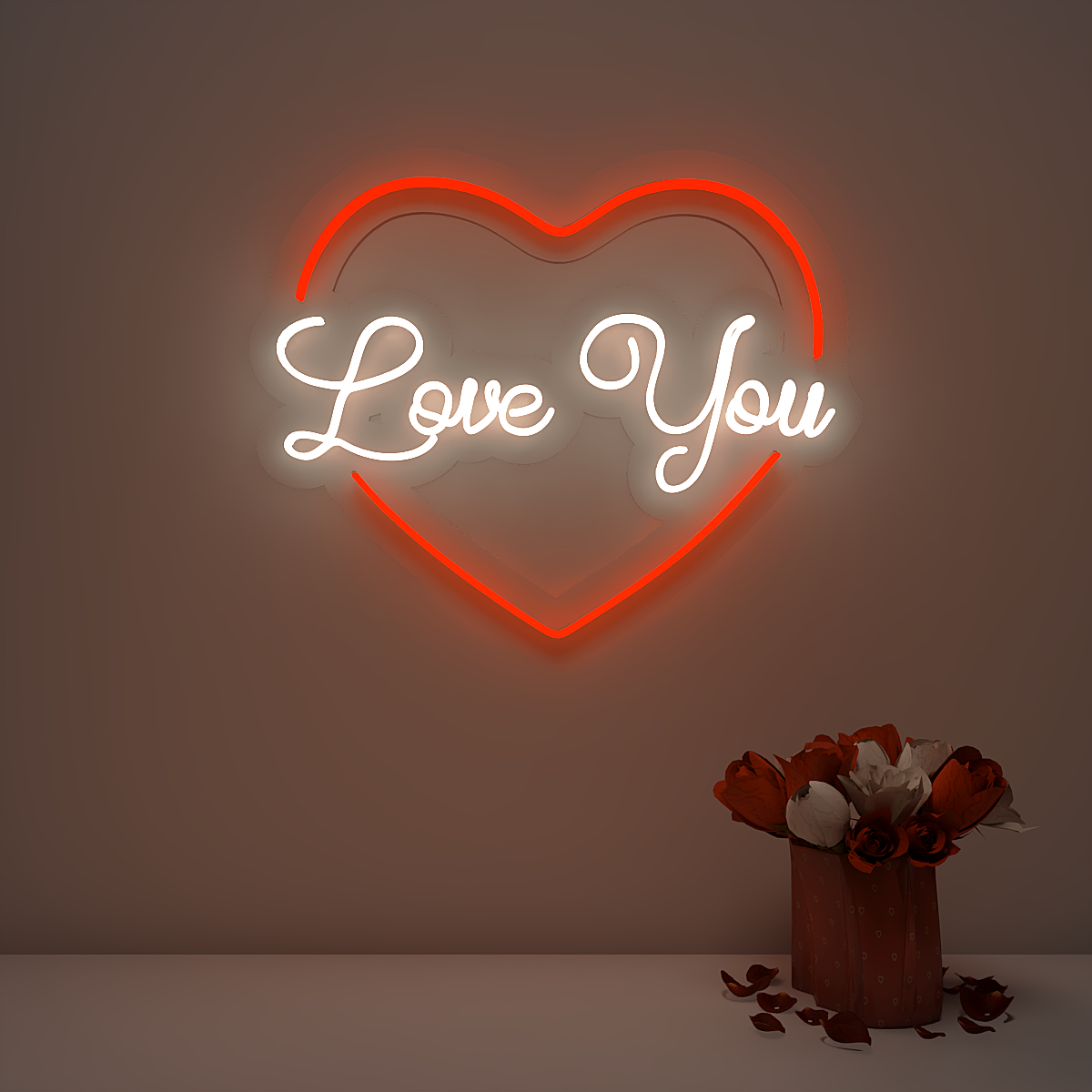 Unique Design Love You Neon Light (Available in Multiple Colors)