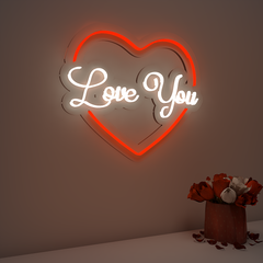 Unique Design Love You Neon Light (Available in Multiple Colors)