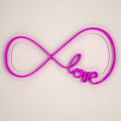 Infinity Love Neon Light (Available in Multiple Colors)