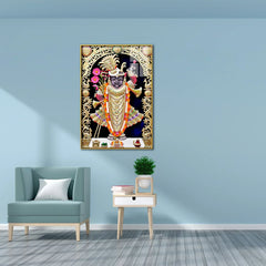 Stunning Shreenath Ji Maharaj Acrylic Art Piece Clearance Sale