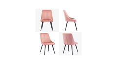 Pink Nico Side Chair