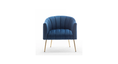 Blue Jella Accent Chair