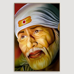 Shirdi Sai Baba Painting / Framed Wallart