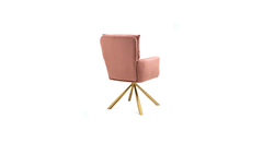 Pink Gerlec Swivel Chair