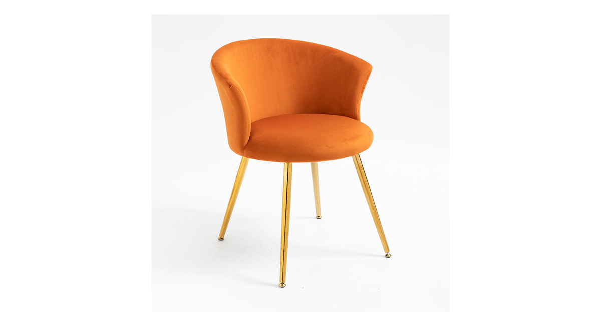 Orange Marwood Accent Chair