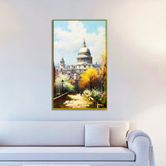 St Pauls Cathedral in Autumn by Vintage London